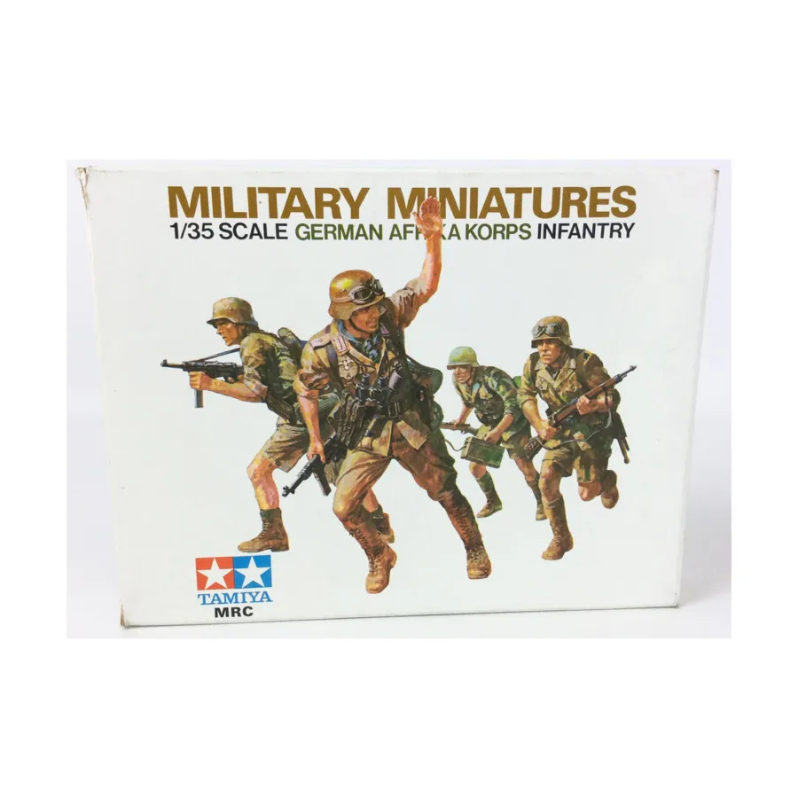 

Немецкая пехота Африканского корпуса, Military Models - 1/35 Scale