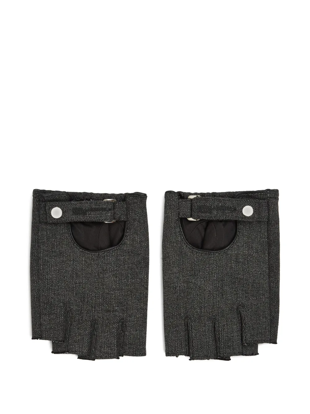 

Джинсовые перчатки-митенки Karl Lagerfeld Jeans, серый