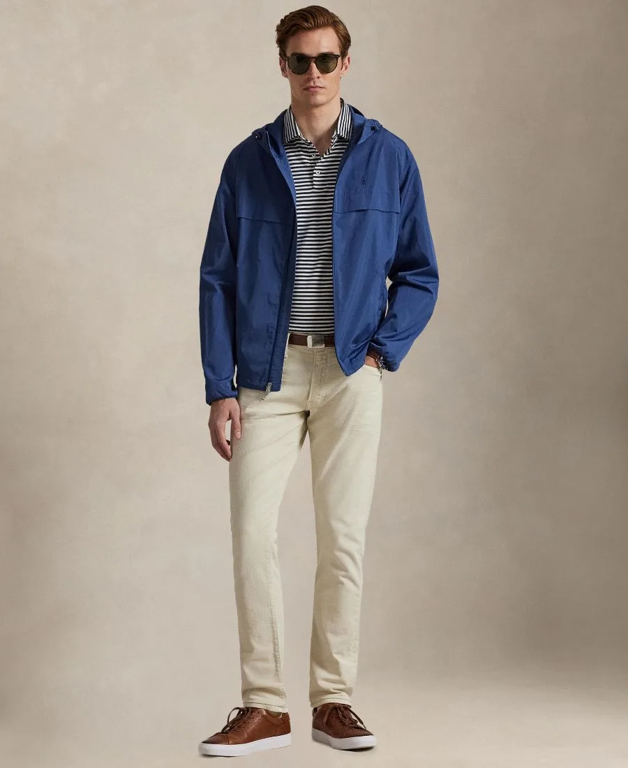 Мужская куртка с капюшоном Polo Ralph Lauren, night темно-синий — фото 2