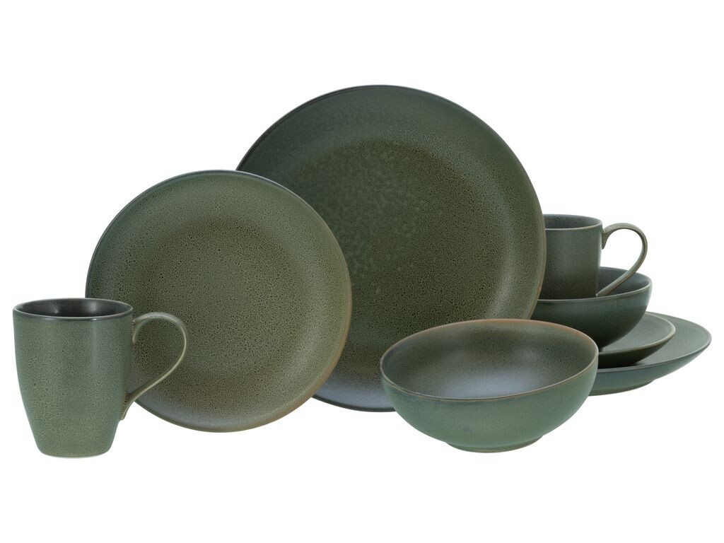

CreaTable, 25856, Сьерра-Невада Прадо, комбинированный сервиз, 8 предметов, керамика, зеленый