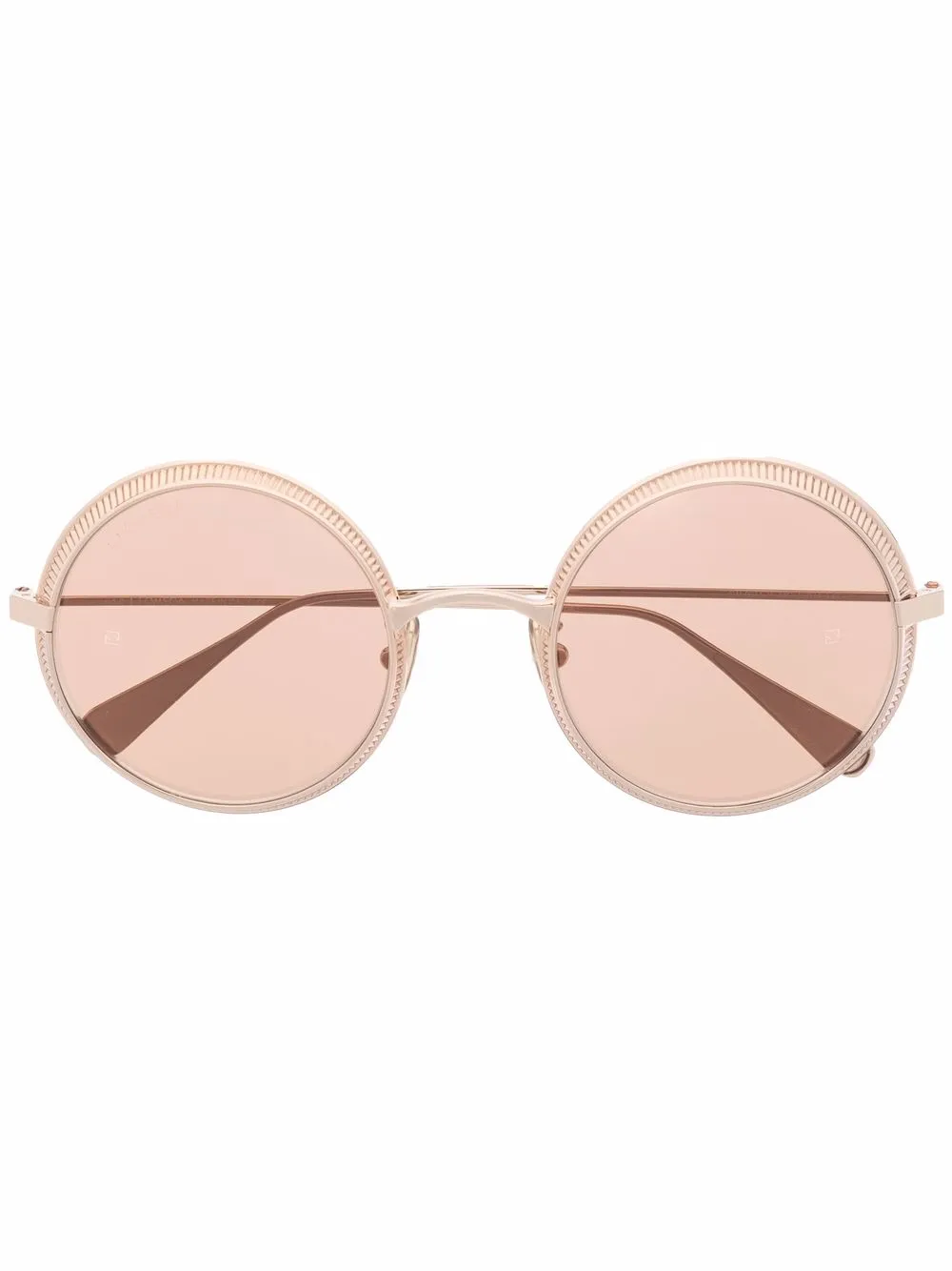 

Солнцезащитные очки в круглой оправе OMEGA EYEWEAR, золотой
