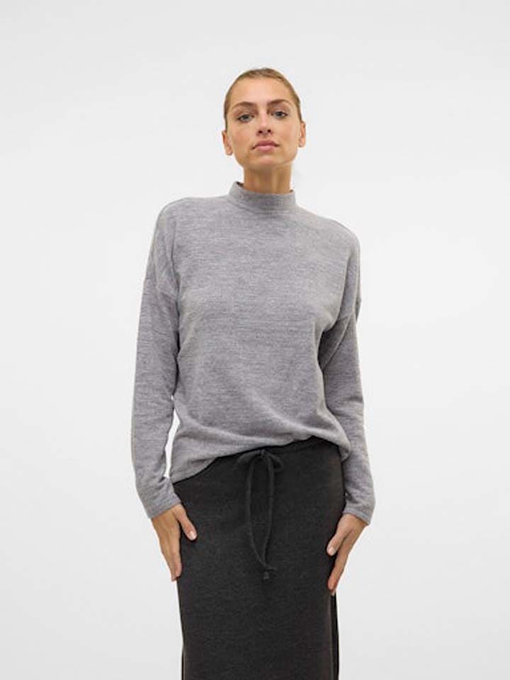 

Пуловер Vero Moda Pullover, серый