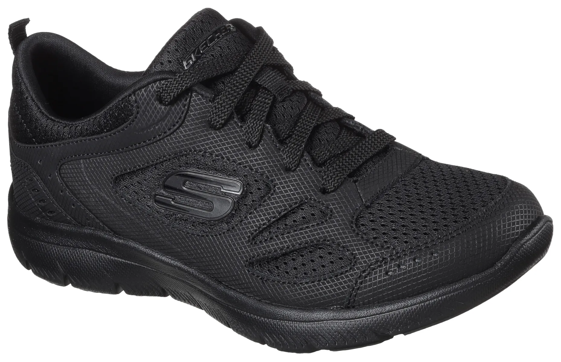 Кроссовки Skechers "SUMMITS-SUITED", мягкая стелька, повседневная обувь, полуботинки, туфли на шнуровке, черный