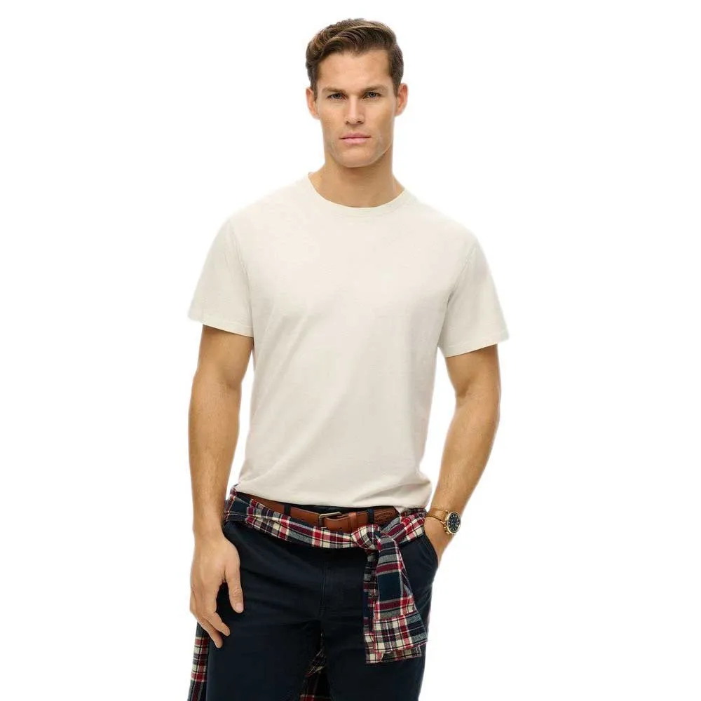 

Футболка с коротким рукавом Superdry Essentials Relaxed Fit, бежевый