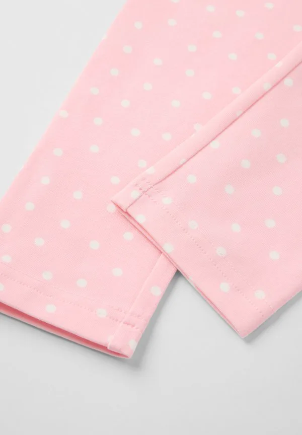 Леггинсы и брюки в горошек с регулируемой длиной Polarn O. Pyret, Candy Pink — фото 4