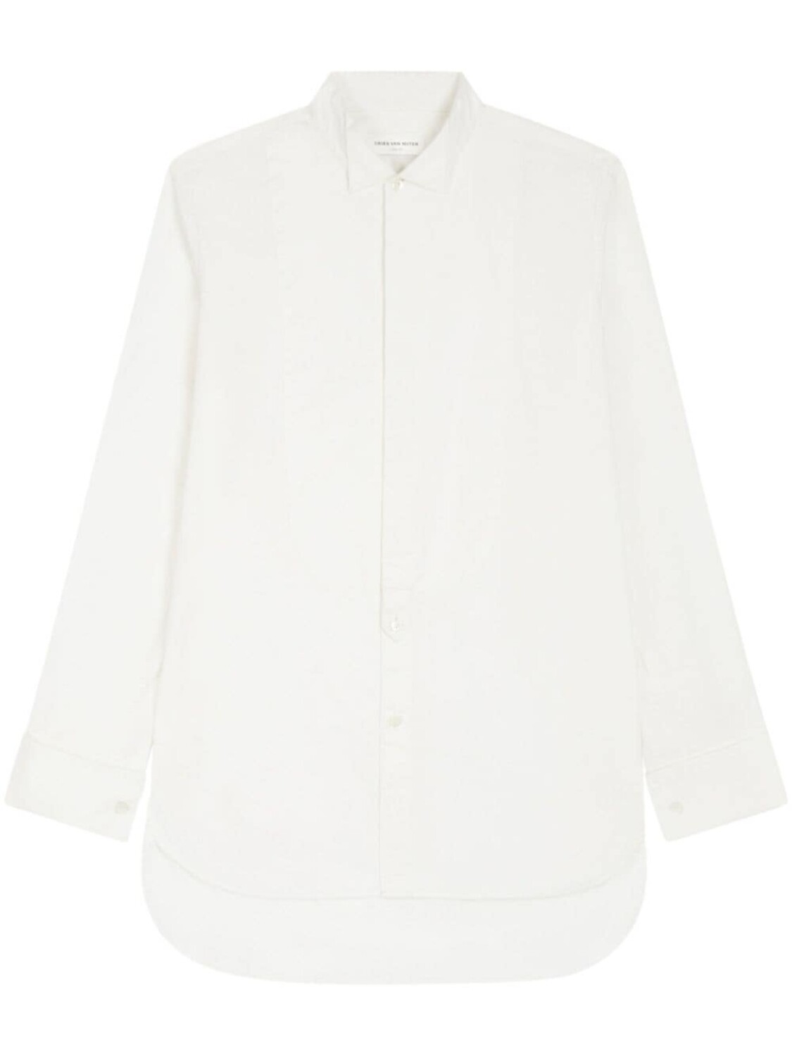 

DRIES VAN NOTEN хлопковая рубашка с двойными манжетами, белый