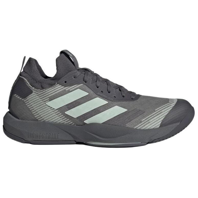 Кроссовки adidas RAPIDMOVE ADV Training Shoes Men Low-top Deep Gray / Flaxen Green, зеленый — фото 2