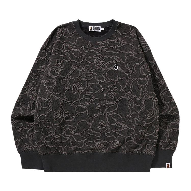 

Свитер BAPE Neon Camo Jacquard Relaxed Fit Crewneck, Black