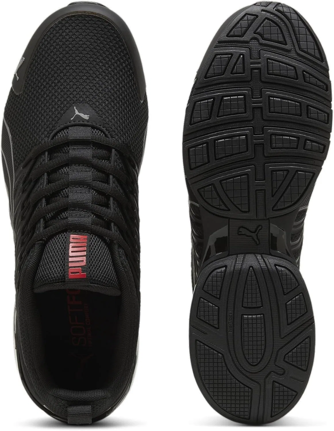 Мужские кроссовки PUMA Voltaic Evo Cross Trainers, Puma Black Stormy Slate For All Time Red — фото 4