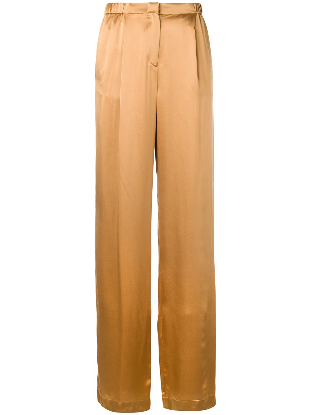 

Брюки широкого кроя Alberta Ferretti, нейтральный