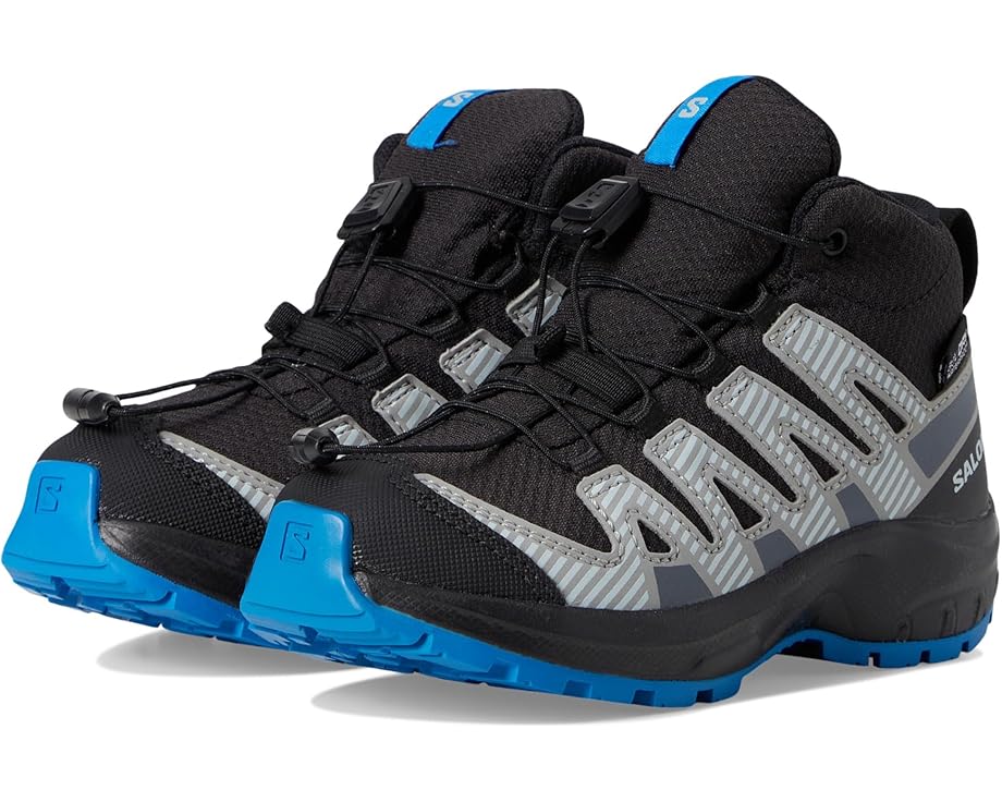 

Кроссовки Salomon Kids Xa Pro V8 Mid Waterproof, цвет Black/Monument/French Blue