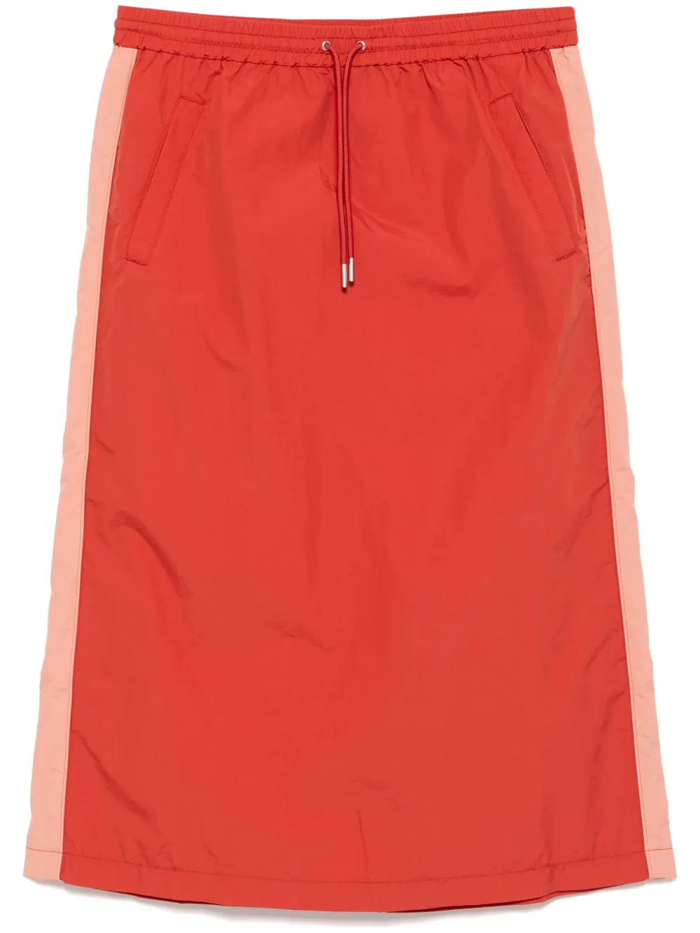 

Длинная юбка Flash Fox Maison Kitsuné, красный