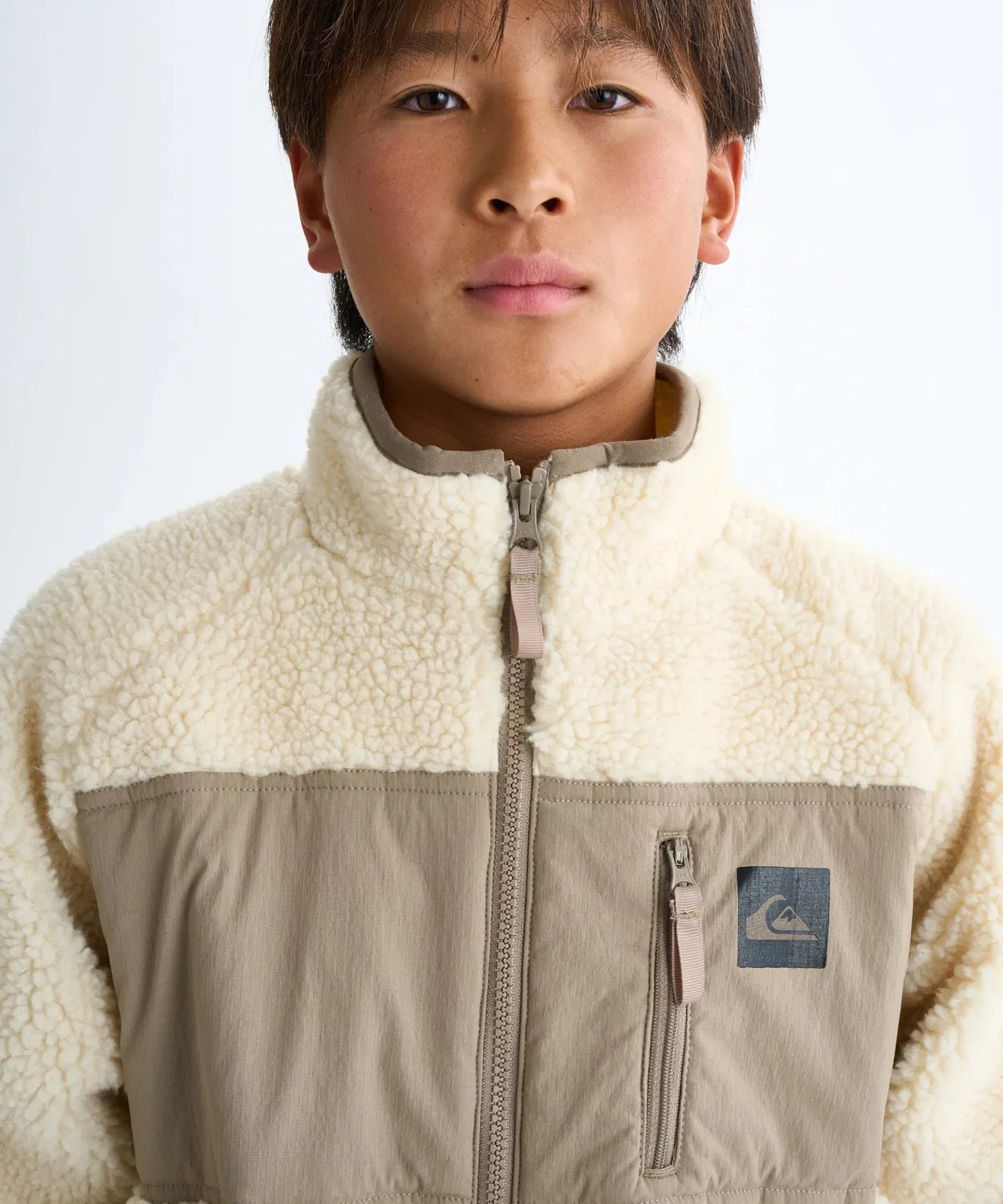 Болонья детская Quiksilver BOA JACKET YOUTH белая — фото 3
