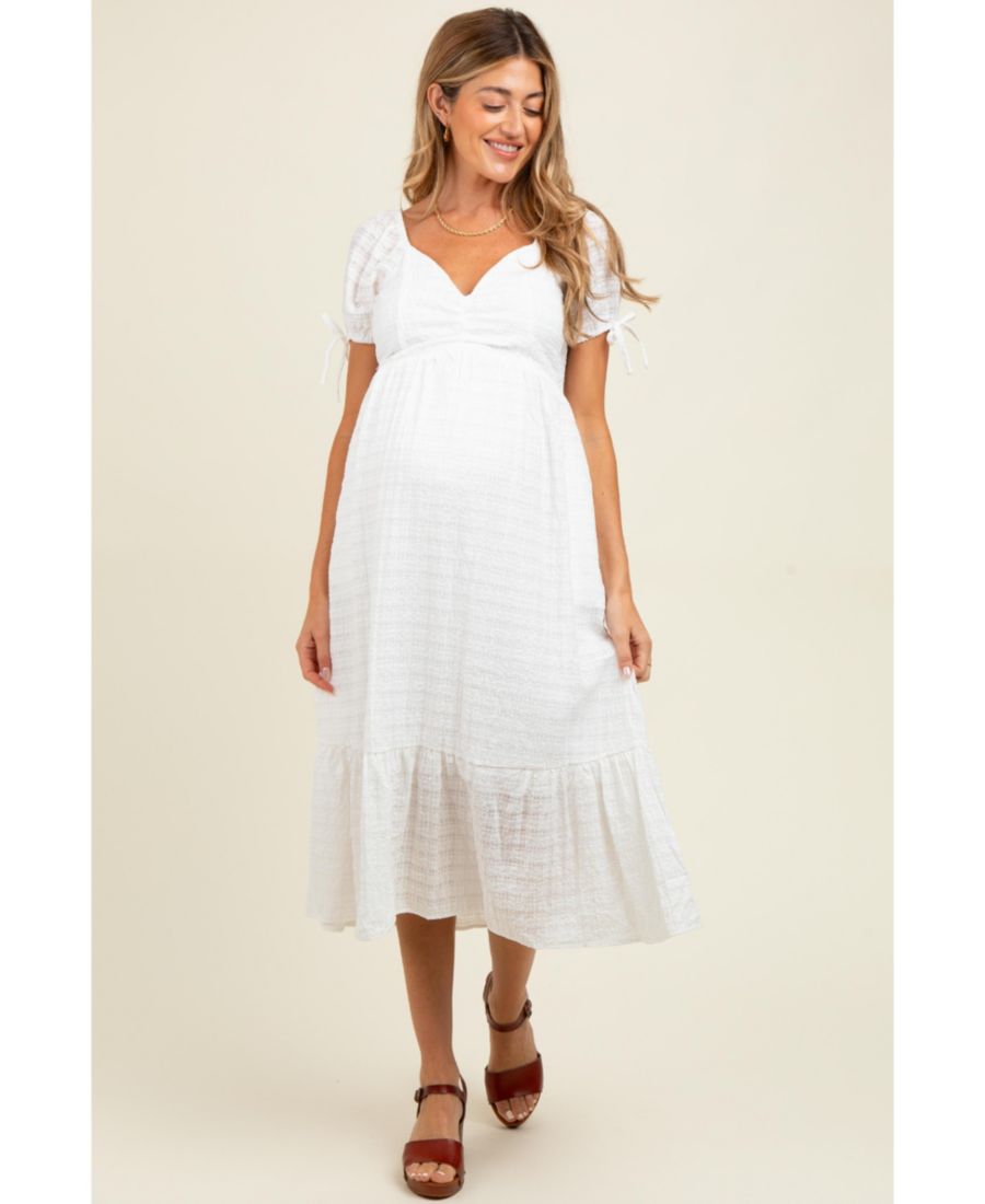 

Платье для беременных цвета слоновой кости с сердечком Pinkblush, Ivory