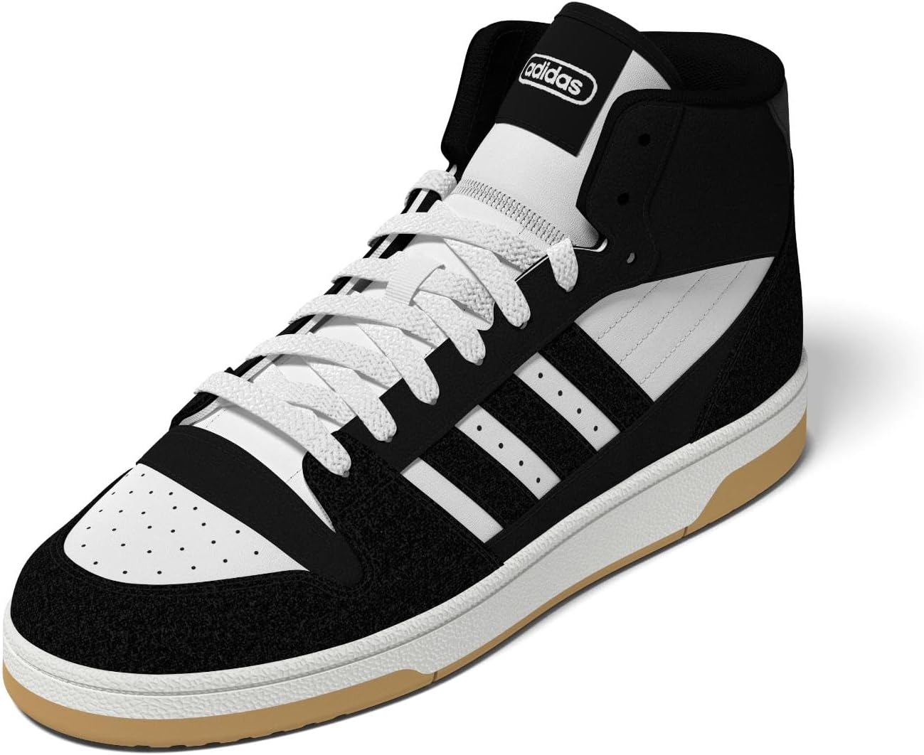 

Мужские баскетбольные кроссовки Adidas Turnaround Mid Top, белый/черный