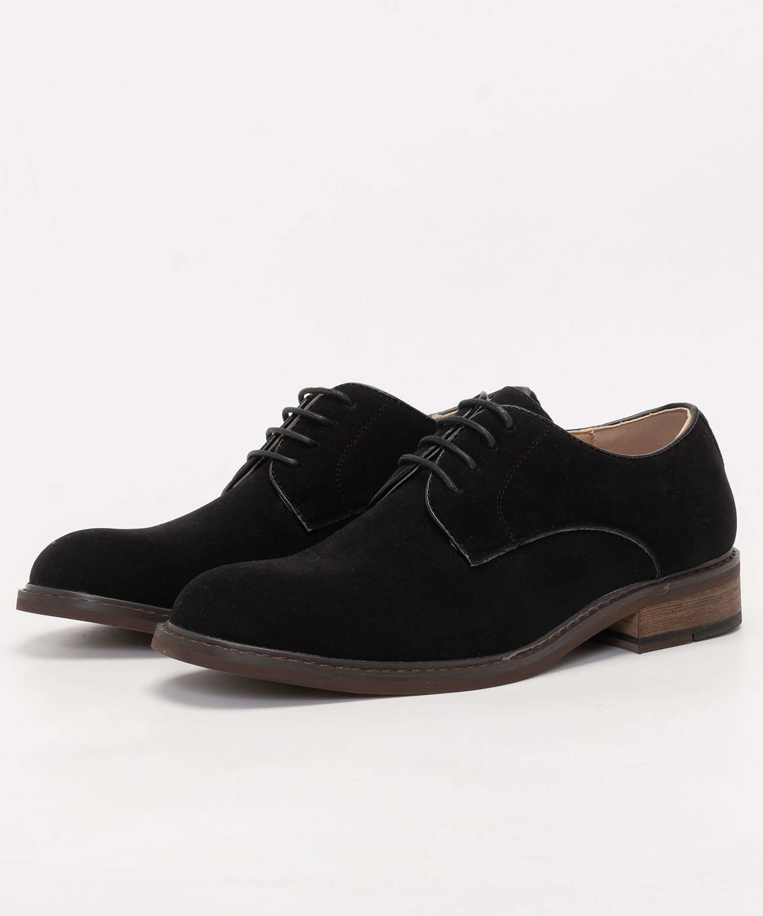 Оксфордские туфли SVEC, Black suede — фото 2