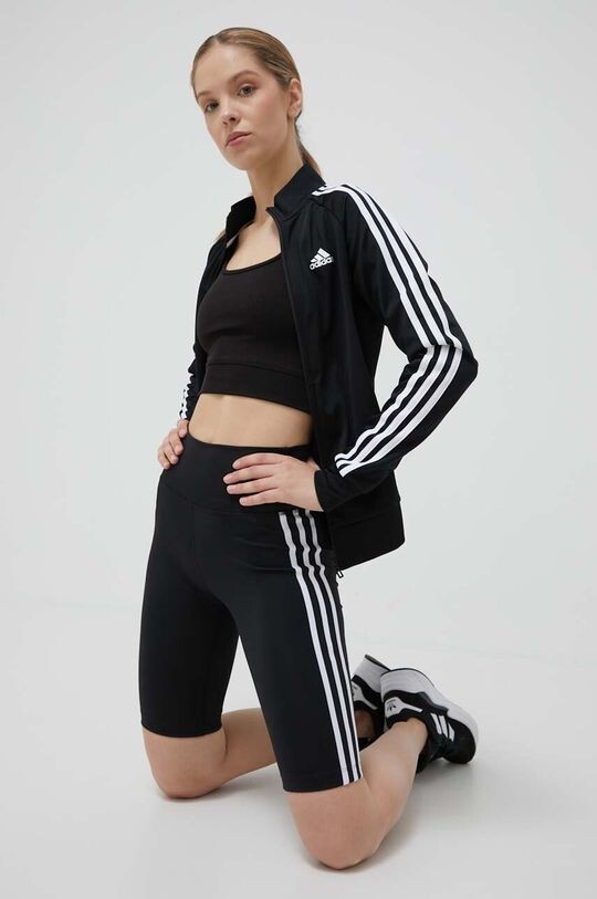 Короткие тайтсы с высокой талией Adicolor Classics adidas Originals, черный — фото 4