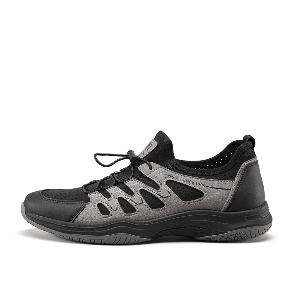 

Износостойкие низкие повседневные туфли для мужчин YEARCON, Black/Gray