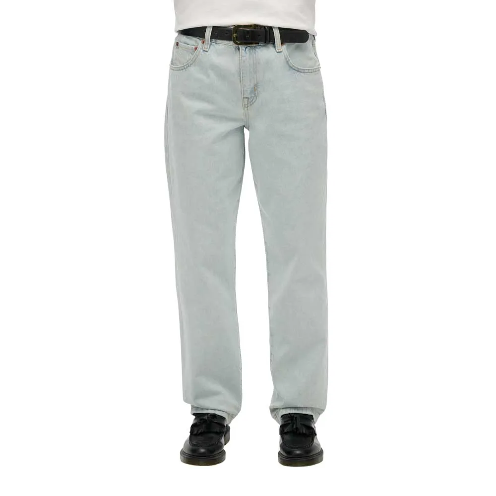 

Джинсы Superdry Mid Rise Straight Leg, синий