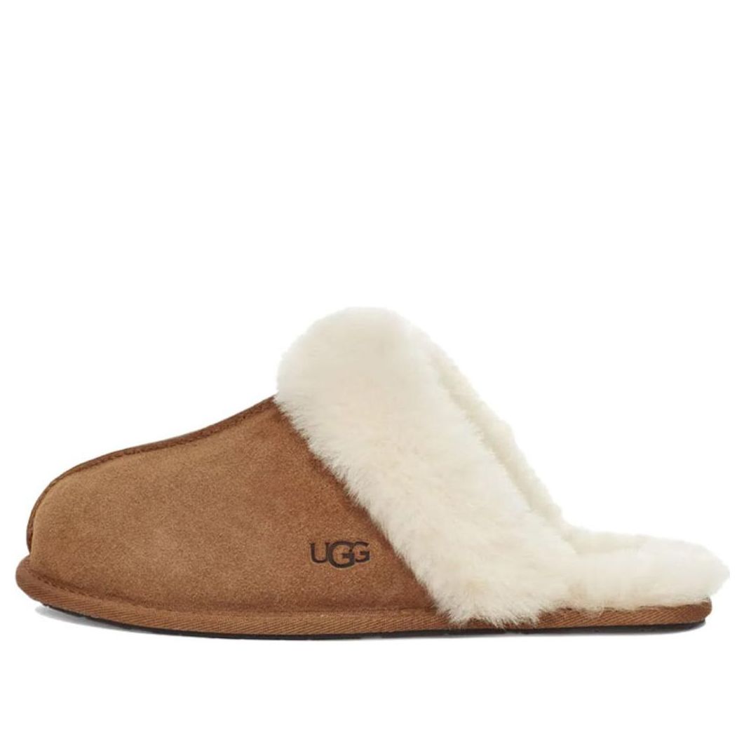 Слипоны (WMNS) UGG Scuffette II Brown 'Chestnut' 1106872-CHE, бежевый