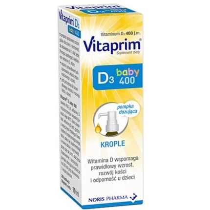 

D3 Baby 400 капель - 10 мл Vitaprim