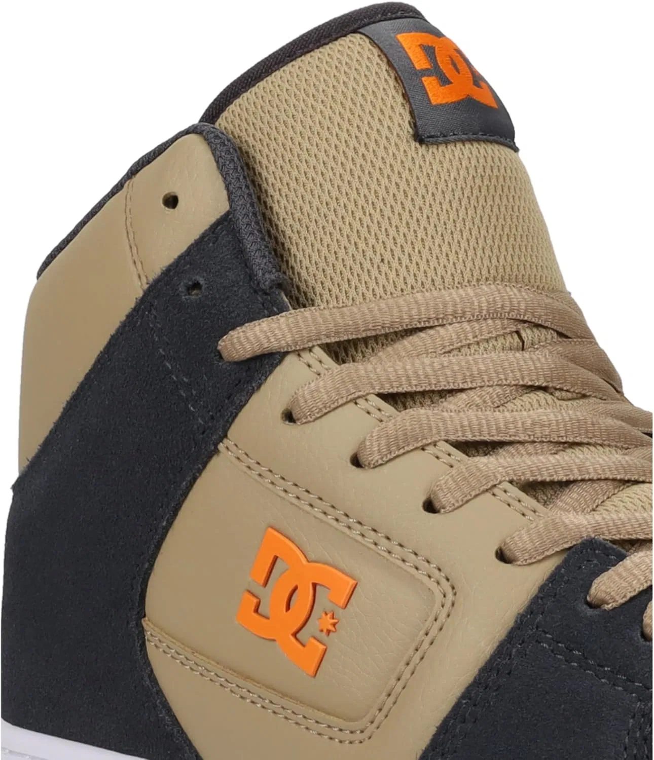 Мужские кроссовки DC Shoes Manteca 4 Hi Trainers, Grey Beige Khaki — фото 2