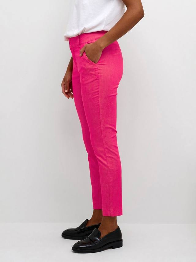 

Брюки-чинос lea slim fit KAFFE, цвет Virtual Pink