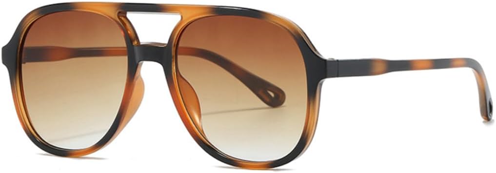 

Солнцезащитные очки с защитой от УФ-излучения UV400 | Простая оправа с двойной перемычкой, маленькая оправа | для женщин и мужчин, для занятий спортом на открытом воздухе и вождения DSVIGF, 04