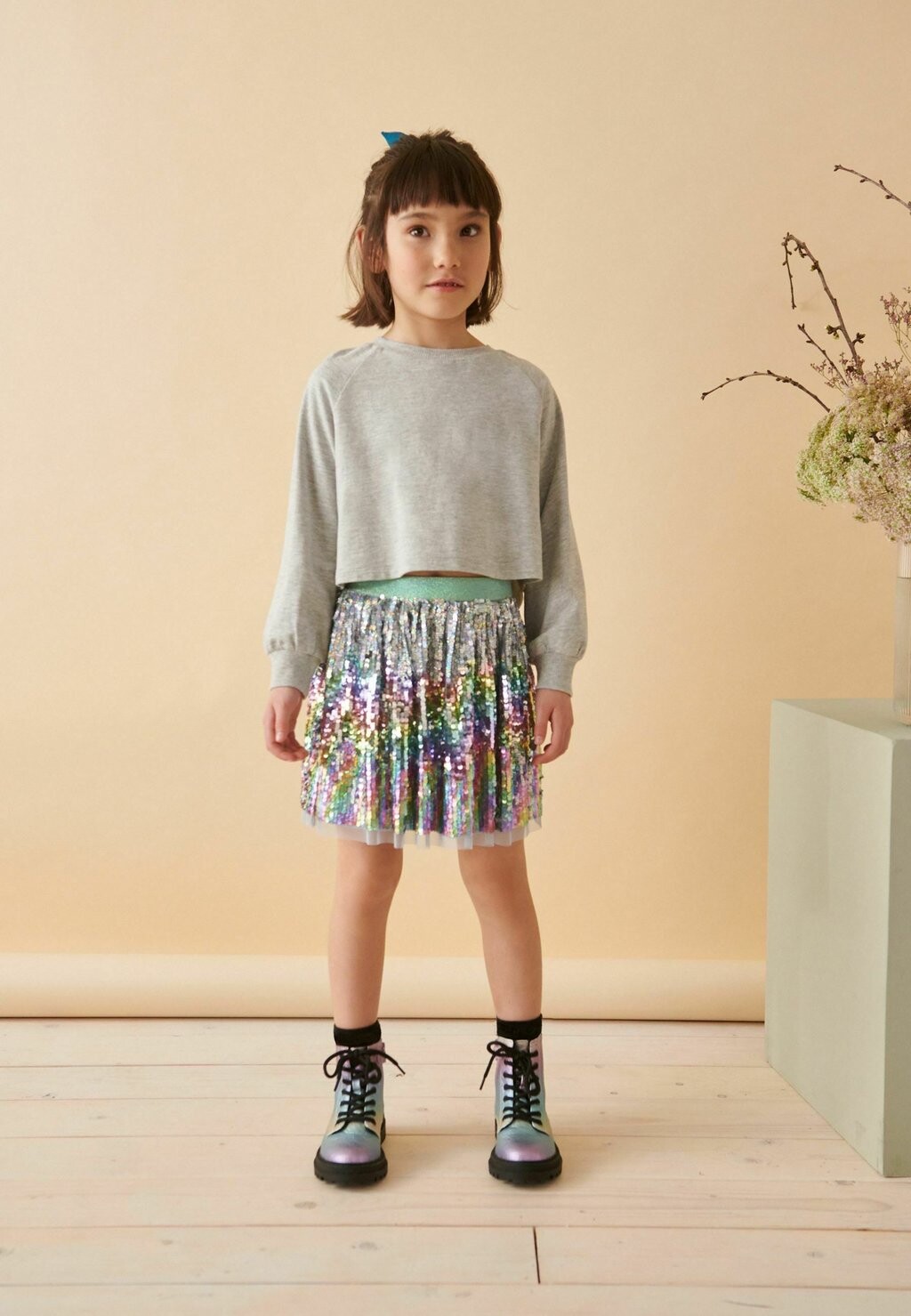 

Юбка А-силуэта SEQUIN, REGULAR FIT Next, мультиколор