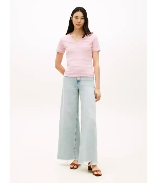 Футболка CODY slim fit Tommy Hilfiger, розовый — фото 2