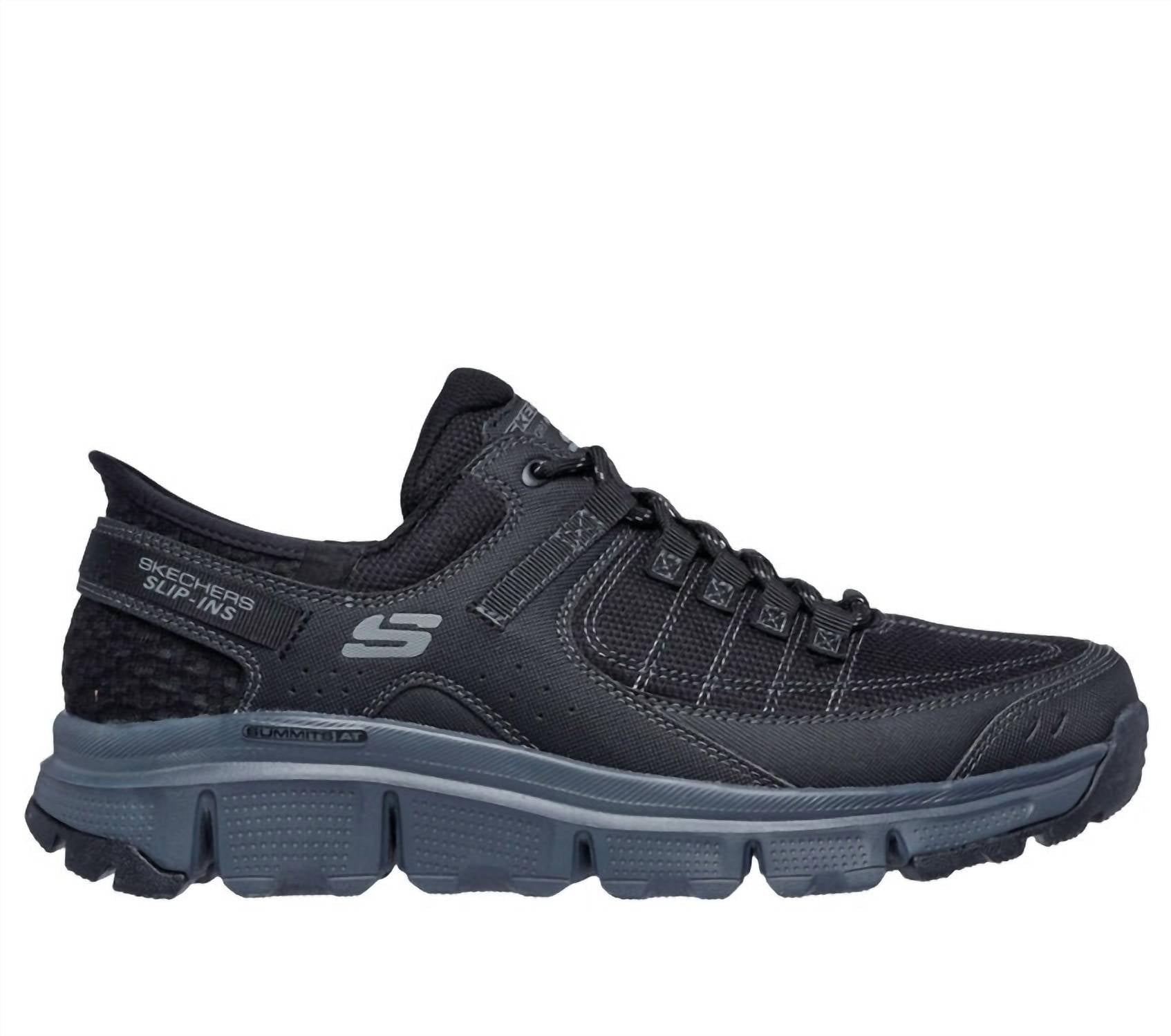 

Мужские кроссовки Skechers: Summits At, цвет: черный/угольный