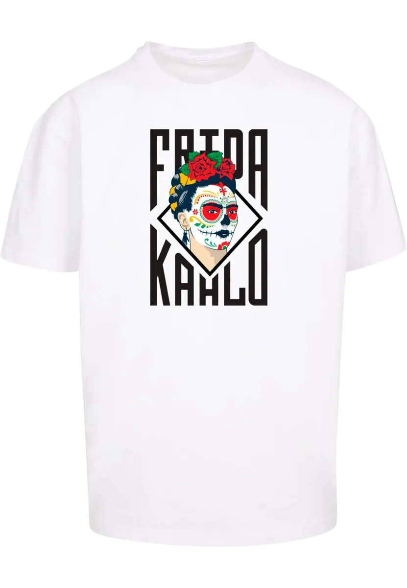 

Футболка Merchcode "Мужская футболка Merchcode Frida Kahlo - Oversize с надписью ", белый