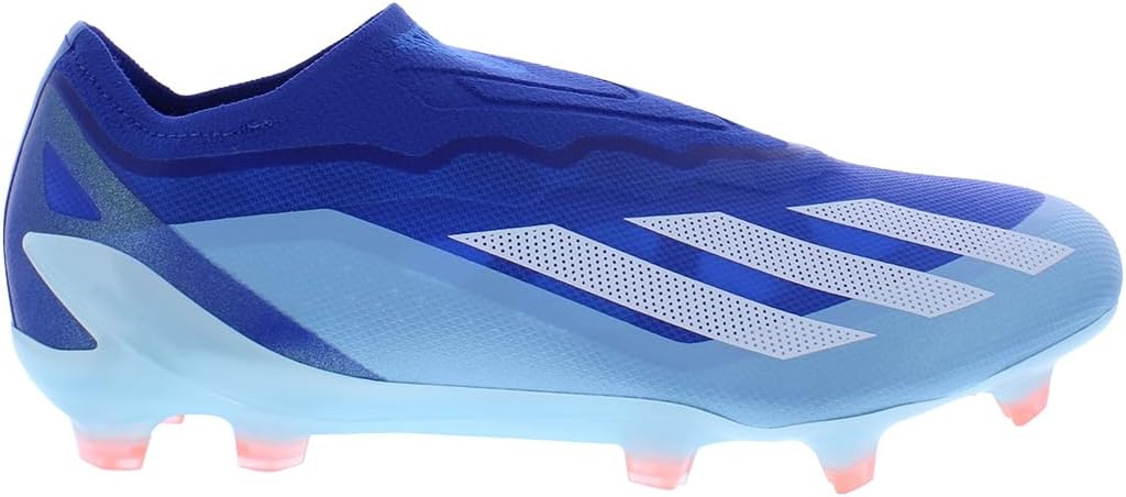 

Футбольные бутсы adidas Men's Crazyfast .1 без шнурков FG, белый/синий