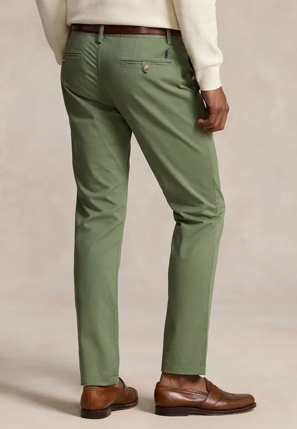 Брюки-Чиносы bedford из эластичной ткани зауженного кроя Polo Ralph Lauren, Washed Forest — фото 3