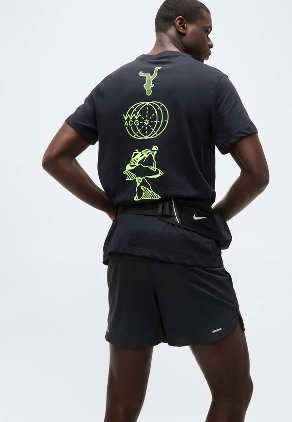 Футболка tee trail energy sports Nike Acg, Black/Volt Ice — фото 4