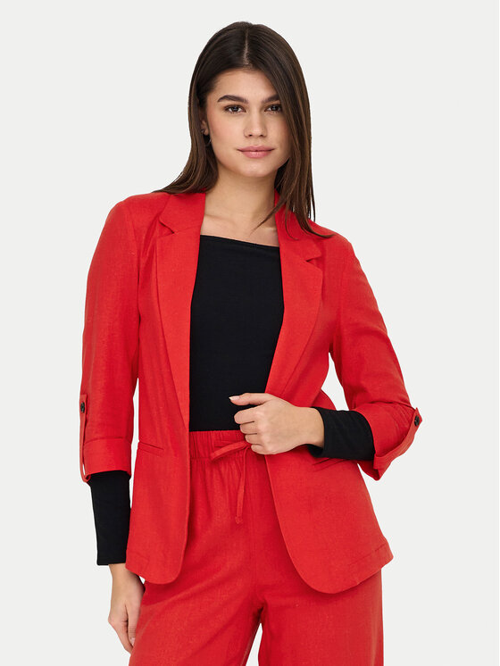 

Пиджак loose fit Caro 15312199 Only, красный