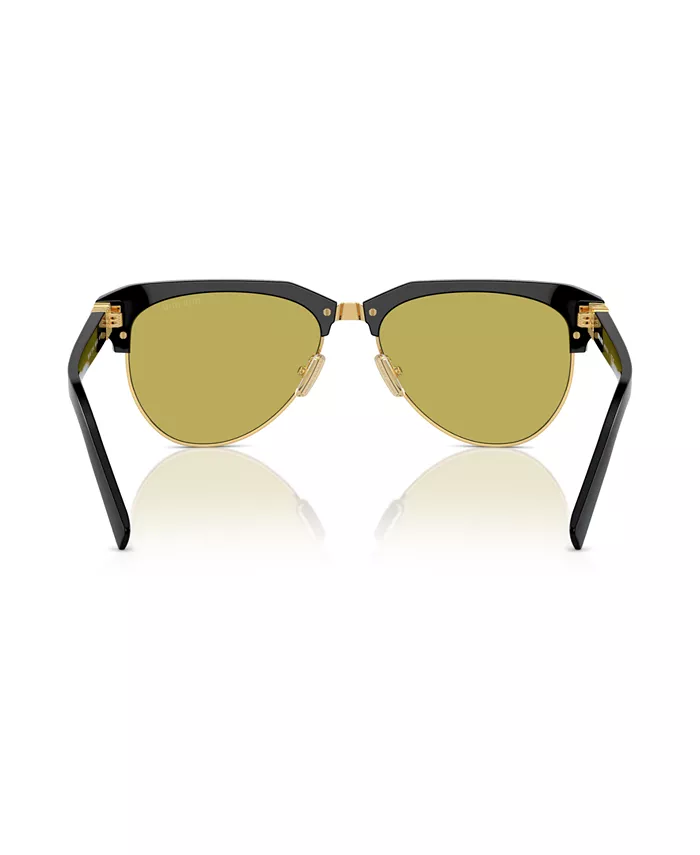 Женские солнцезащитные очки, MU 09Zs MIU MIU, черный — фото 3