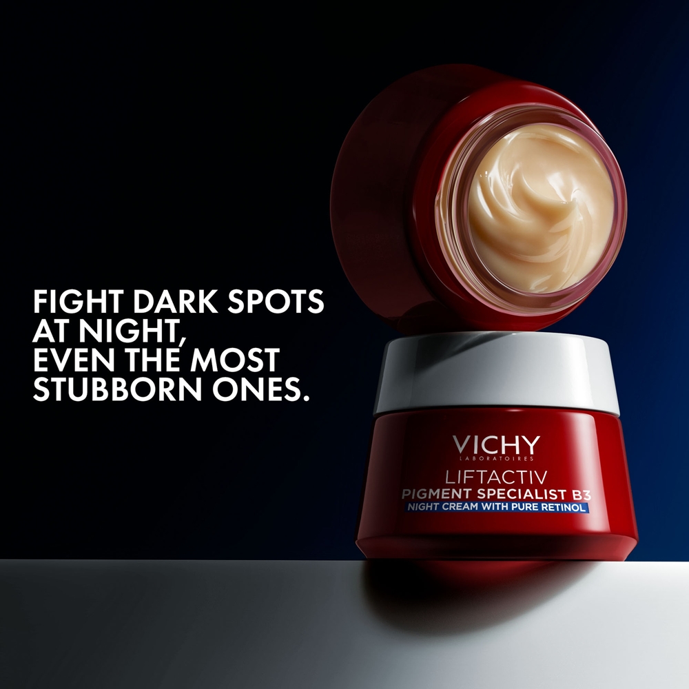 Крем для лица SPF VICHY Ночной Liftactiv pigment special b3 с ретинолом — фото 4