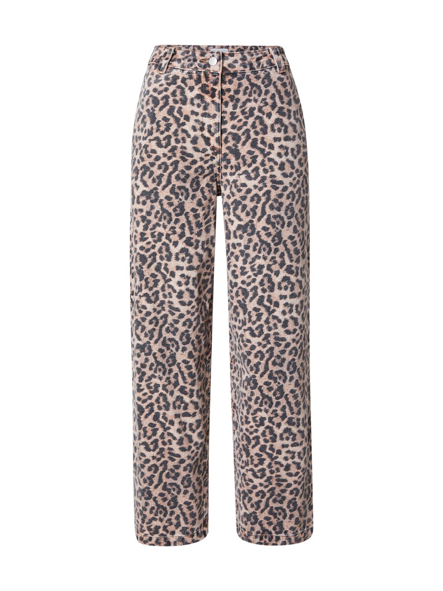 

Тканевые брюки TOPSHOP Loose fit Pants, цвет brown/light brown