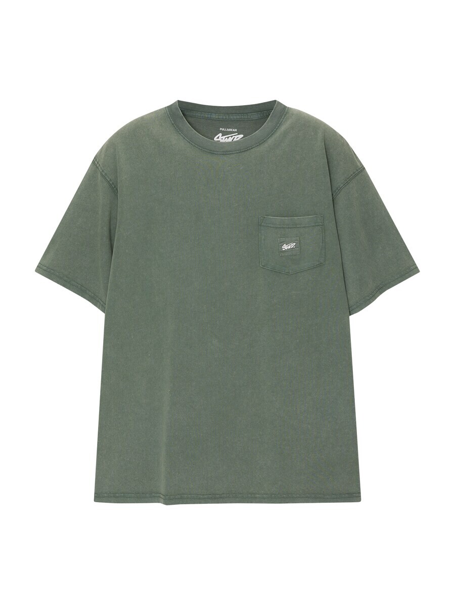 

Футболка Pull&Bear, цвет Fir
