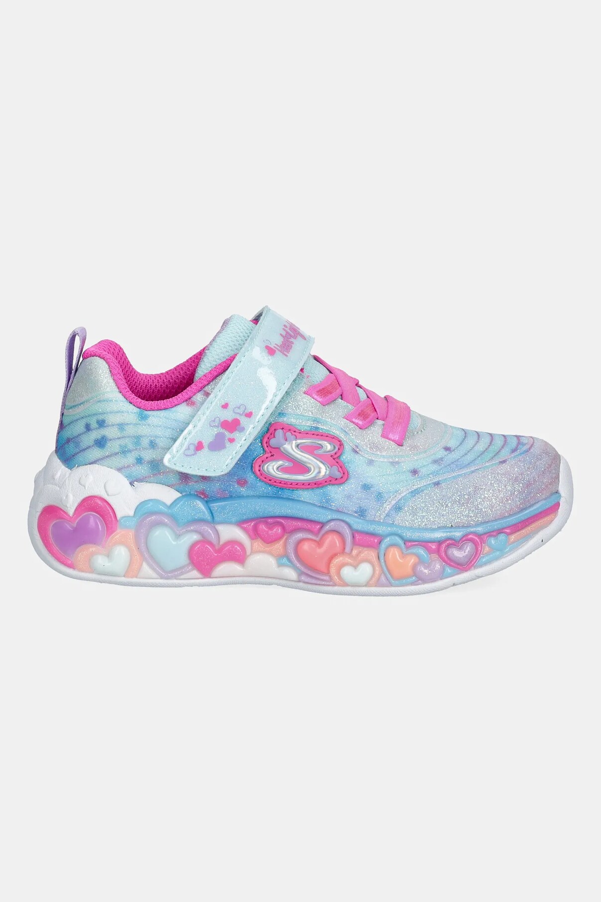 Детские кроссовки ETERNAL HEART LIGHTS Skechers, бирюзовый — фото 3
