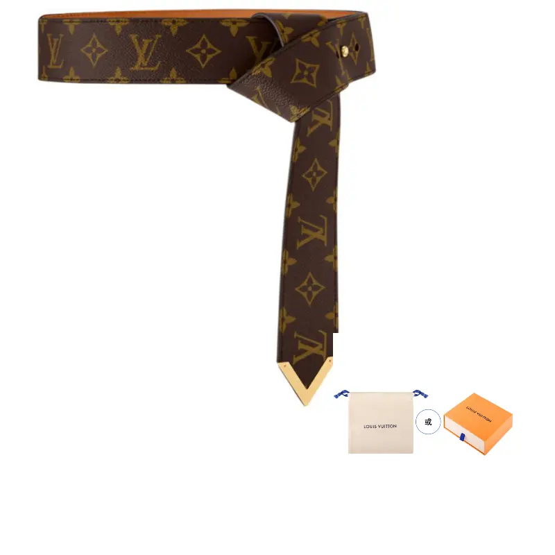 

LOUIS VUITTON Ремень Lv Tie The Knot 45 мм, Brown