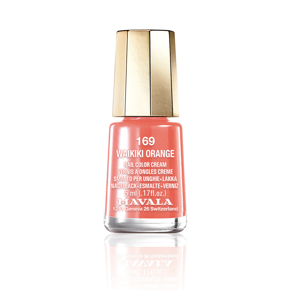 

Лак для ногтей Nail color Mavala, 5 мл, 169-waikiki orange