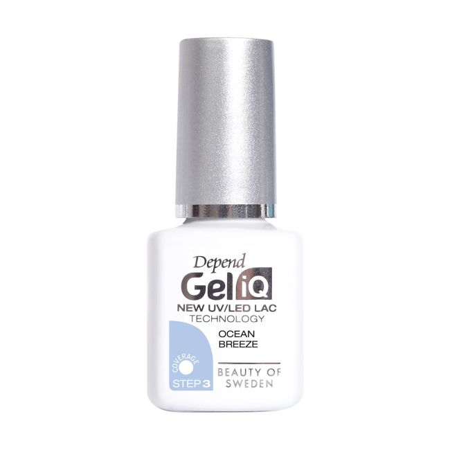 

Гель-Лак для ногтей Gel iq uv/led Depend, цвет ocean breeze, 5 мл