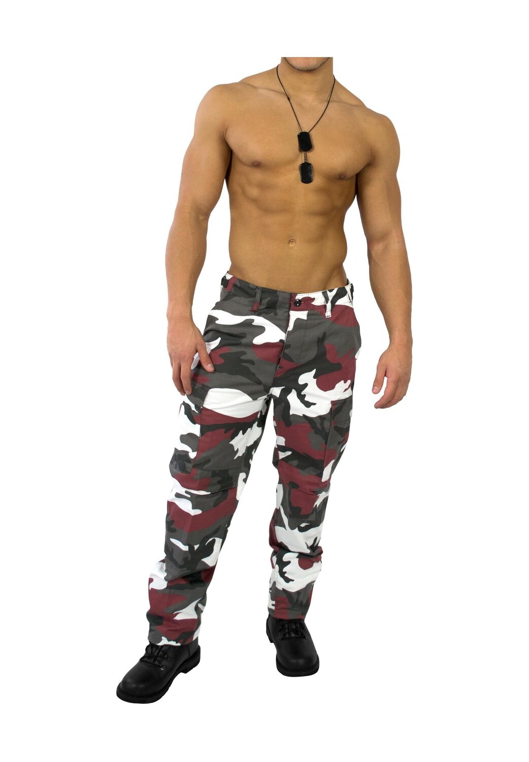 

Мужские уличные брюки «Тропер» normani, цвет Red Camo
