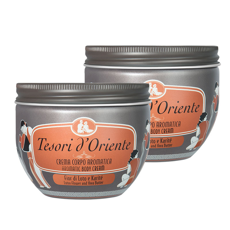 

Итальянская версия импортный увлажняющий ароматный крем для тела увлажняющий стойкий аромат 300мл/300мл*2 Tesori D'Oriente, Water Lotus Nourishing Cream 300ml*2