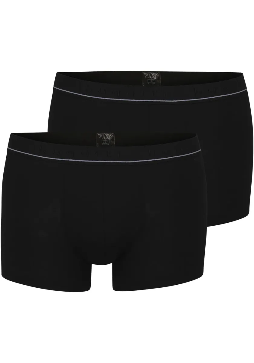 

Шорты-боксеры bugatti "Pants 2-pack, ROM" (2 шт. в упаковке), с эластичным поясом для оптимальной регулировки, черный