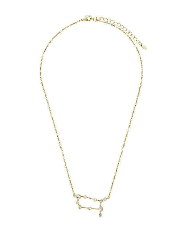 

Женское ожерелье «Когда звезды выстроились в ряд» из 14-каратного золота Sterling Forever, gemini