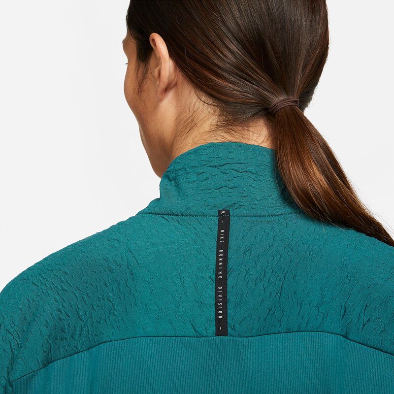 Nike laufshirt "nike dri-fit run division" Nike, мультиколор — фото 3