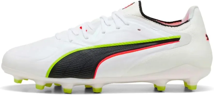 Кроссовки PUMA King 20 Ultimate FG/AG Eclipse, унисекс, белый